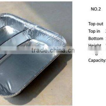 High quality and factory price alumnium foil food container