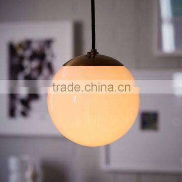 11.29-13 glass and gleaming metal Milk Finish Globe Pendant light up your world