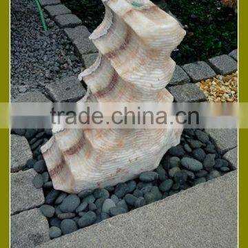 decorative garden stone fountain