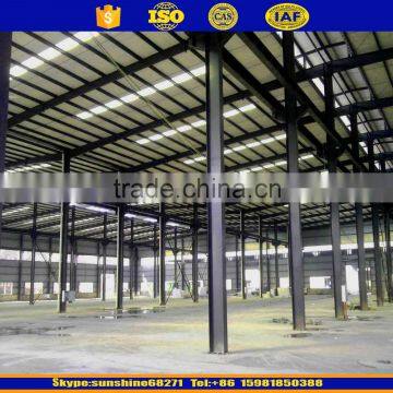 prefab light steel structure warehouse