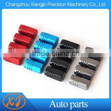 made in china aluminium tire valve caps