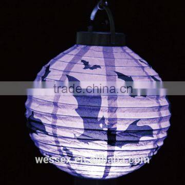 Hot Sale Halloween Luminous LED Paper Lanterns Portable Lantern photo-4