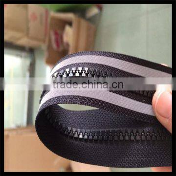 TPU Wholesale Clothing With Resin Reflective Zipper