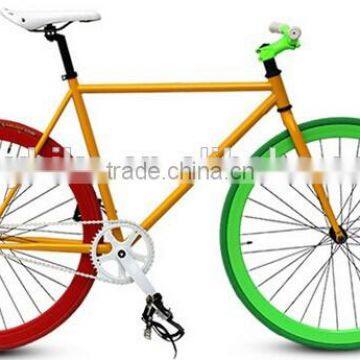 Road Bike Fixed Gear Bike Single Speed Bicycle Fixie Bike Aluminum Fixed Gear Frame