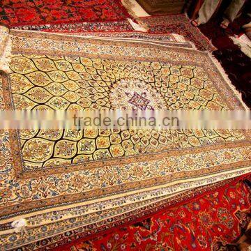 Manufactured hot sales handmade carpet iran wholesale carpet