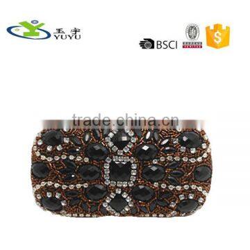 Customized + Fashion + Crystal + Bead Diamonds +Evening Handbags