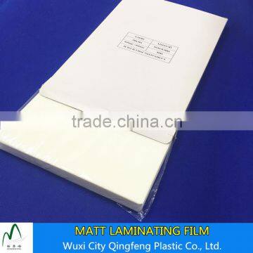 60mic 75mic 125mic 250mic Laminating Film Sheets A4 Matte Lamination Pouches