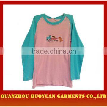 Wholesale Girls pink T-shirt ,Girl T Shirts Printed ,Latest Design Girl T- shirt