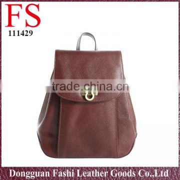 Classical Leather Custom Ladies Back Pack