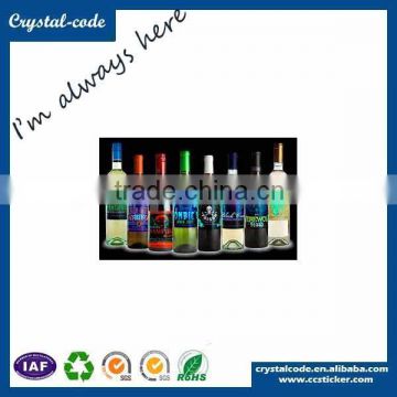 Glow in the dark luminous fluorescence bottle sticker