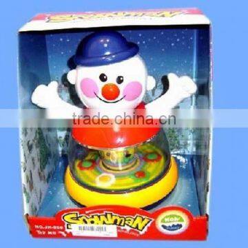 2014 hot sell electric cartoon snowman toy toys for kids