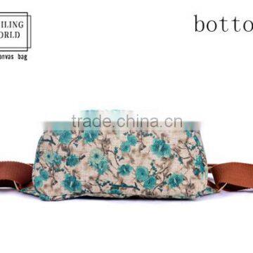 Beautiful Newest Design Canvas School Backpack for Teenage Girls photo-4