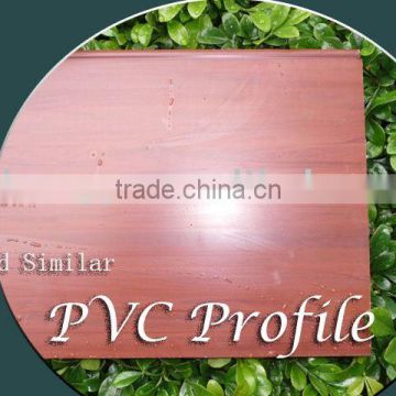 pvc full body wood grain color profile