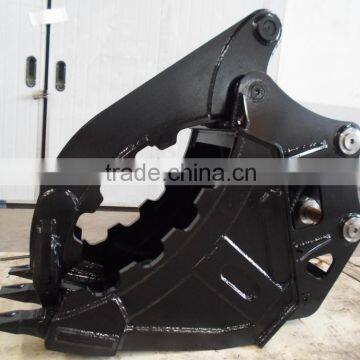 sell excavator thumb buket, grab bucket, hydraulic thumb