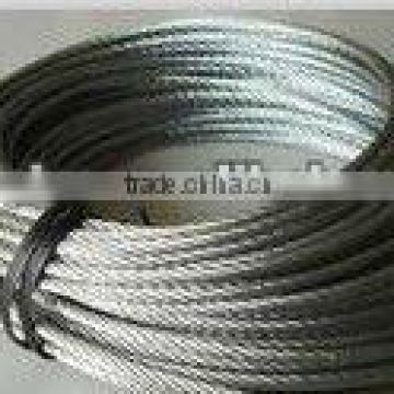 304/316 stainless steel wire rope