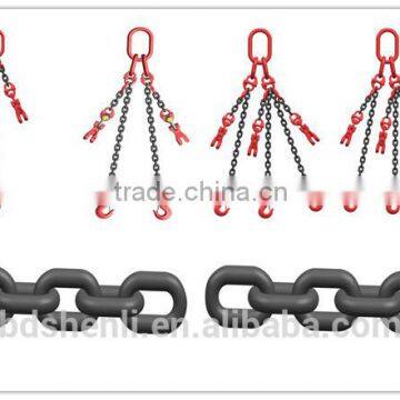 G80 black 13mm lifting chain hardware