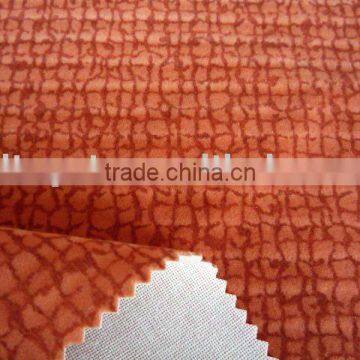 Home Textile Print Flocking Fabric015
