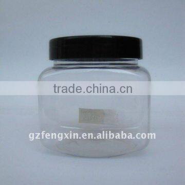 transparent PET jar with reasonable price and high quality