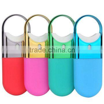 Credit Card Spray Atomizer Bottles Plastic 15ML with UV finish cap