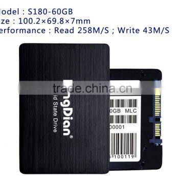 KingDian solid state drive ssd highest speed sata3 2.5 inch ssd 60gb hard drive for Desktop and Laptop