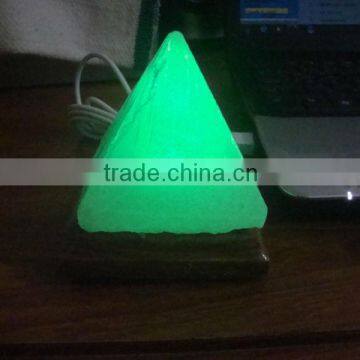 USB rock salt lamps