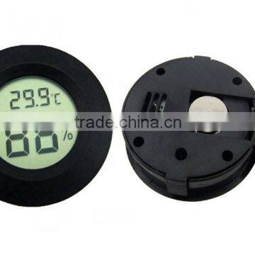 Digital Round Cigar Hygrometer