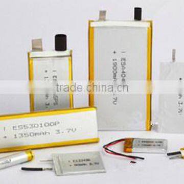 lithium ion battery 605560 2000mah li-ion batteries 3.7V ,4.2V