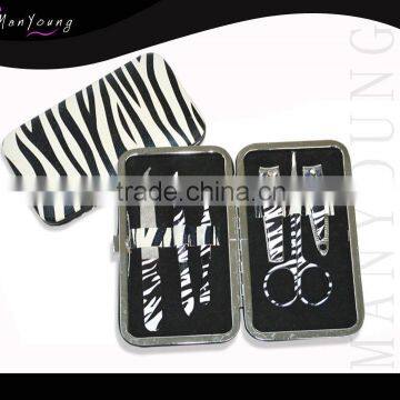 Animal printing Stainless Steel Manicure Pedicure Set