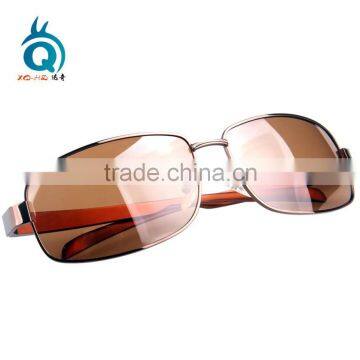 Brown Frame Best Selling Popular Mens Metal Sunglasses