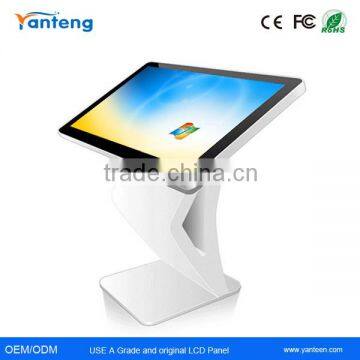 55inch touch screen self-service terminal kiosk for the airport