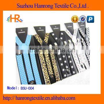 Elastic suspenders for man
