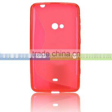 Clear soft TPU cell phone cover for Nokia Lumia 625,with Fashionable Design.