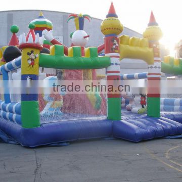 2016 Giant Obstacle Maze Inflatable Fun City for kids fun Toys