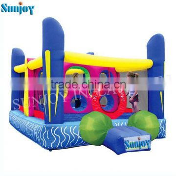 The jump'N dodgeball Nylon bounce inflatables PVC coated nylon fabric inflatables