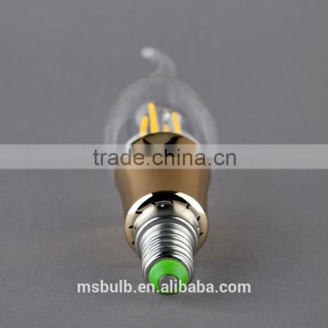 C35 led filament bulb e14/e27 candle light 360 degree 2w 3.5w decorative led lamp