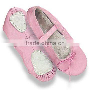 Pink Girls & Boys Wholesale Leather Ballet Shoes