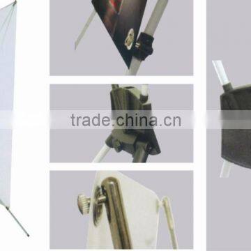Portable Stable Steel Material x Banner Stand System
