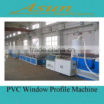 CE Certification PVC Profiles Extruder Machinery / Profiles Making Machine