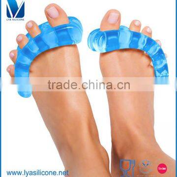 OEM/ODM Gel Toe Stretcher & Separator Reduces Foot Pain Yoga Health Massage Relief protector Tool