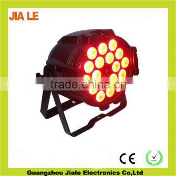 18pcs 10w RGBW 4in1 DMX led par light