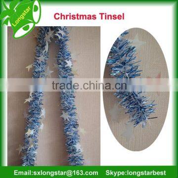 High Quality PET Christmas Tinsel For Decoration