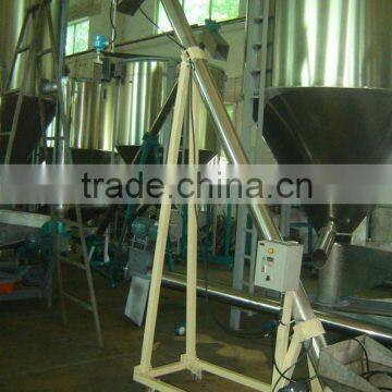 screw loader hopper for vertical screw conveyor