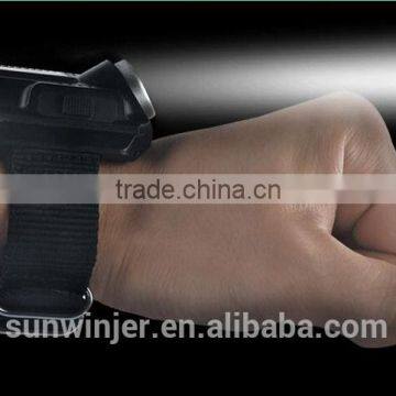 Hot style! Mutifunctional rechargable wrist flashlight with compass