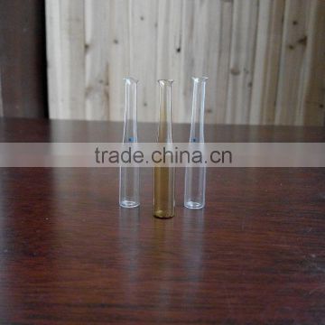 GMP and ISO certificate USP type1 OPC with blue point 1ml glass ampoule