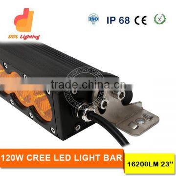 Wholesale 120W Single Row Led Light Bar With Super Bright IP68 12Volt Led Offroad Light Bar