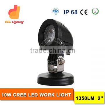 DDL Round Spot/flood 10w Led Utility Work Light For Trucks CARS