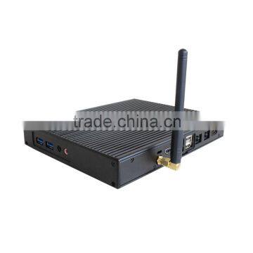 Ubuntu Mini pc Fanless 2 Ethernet Mini pc Customized Thin Client pc With OEM Service photo-2