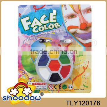 Manufacturers In China Colorful Non-Toxic 6Color Face Paint