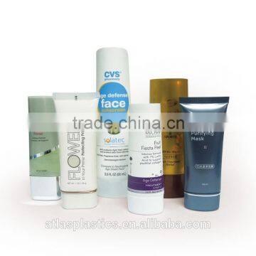 skin care body care body lotion oval plastic cosmetic tube metal tubes with different cap