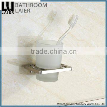 Contemporary Latest Styles & Innovations Zinc Alloy Brushed Nickel Bathroom Accessories Wall Mounted Tumbler Holder